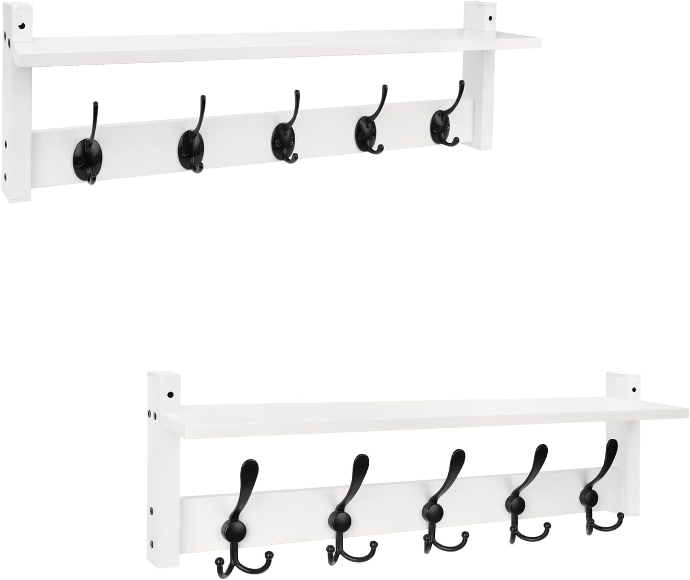 Hat Rack Ikea Wall Shelf With Hooks New IKEA TJUSIG Black Coat Hat