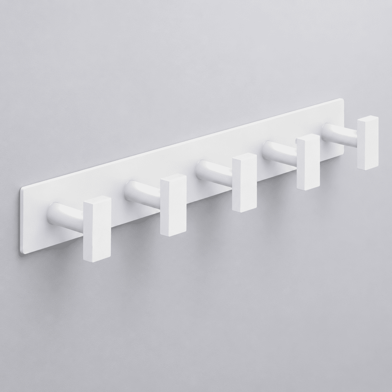 Shower Routine Towel And Robe Coat Rack Wall Mount - 5 Hat And Hooks Heavy Duty Towel Racks For ...