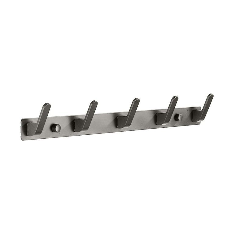 Coat Rack Wall Mounted Hooks, Heavy Duty, Stainless Aluminum