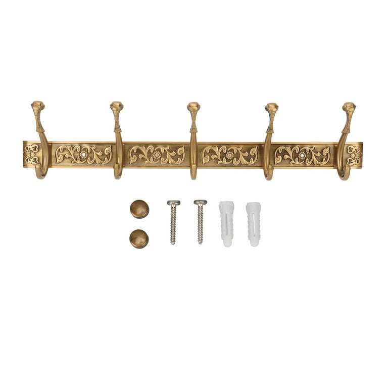 Coat Rack Wall Mounted, Aluminum Wall Hooks for Hanging with