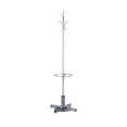 thumbnail image 1 of Coat Rack with Umbrella Stand, Chrome, 1 of 3