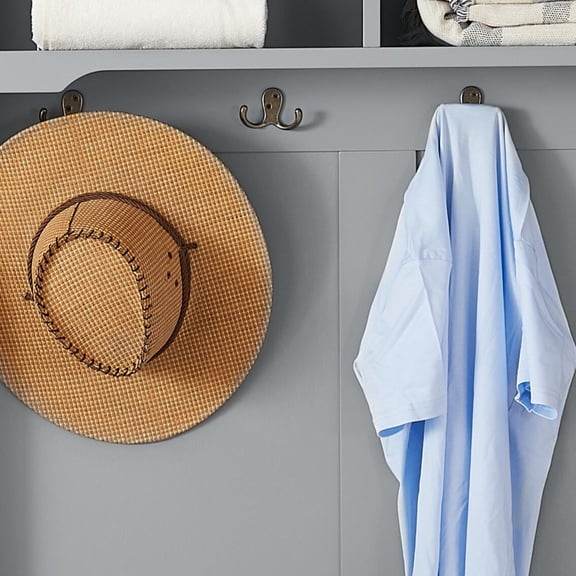 Coat Racks Modern Classic Hall Tree with Shoe Rack Bench and Coat Hooks for Hanging Storage, Entryway Bench with Open Shelves and Shoe Cabinets 40.16"W*18.58"D*64.17"H GRAY,Wooden Coat Racks