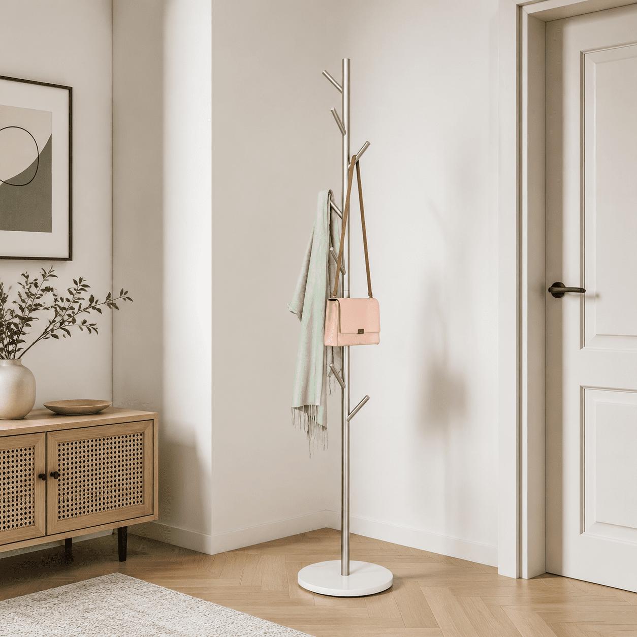 Tree Racks Bar Coat Racks With 8 Hooks Branches Tree Entryway Freestanding - Walmart.com