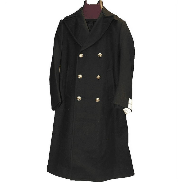Coat, US Marine Corps, Overcoat, Blue, Size 38L - Walmart.com