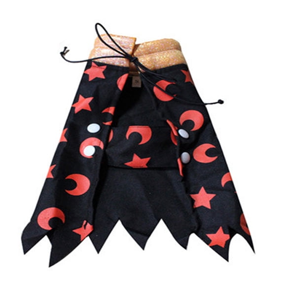 Coat Wizard Hat Halloween Christmas Holiday Pet Halloween Party Accessories Props Witch Kit