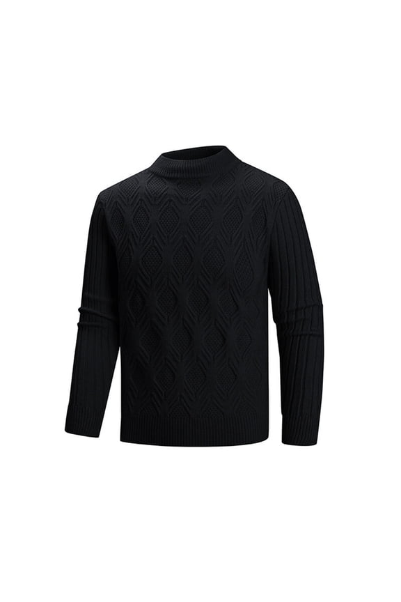Coat for Man Fall Winter Long Sleeve Boat Turtleneck Neck Sweater Hippy Victorian Crochet Knit Renaissance Peasant Plain Steampunk Outfit Man 2026