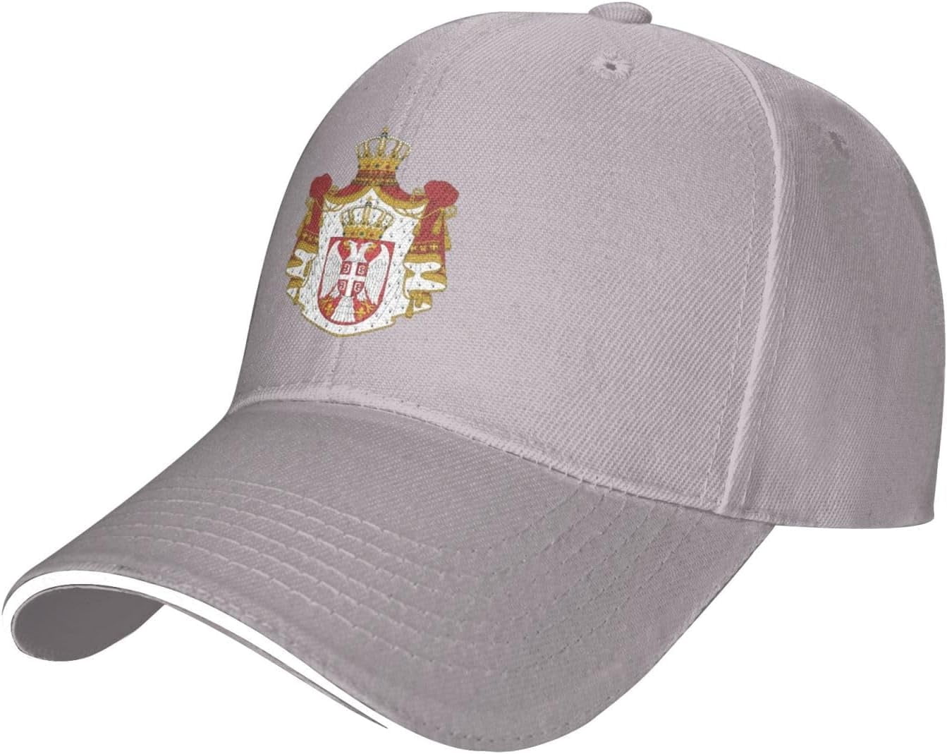 Coat of Arms of Serbia Baseball Cap Adjustable Washable Adult Duck ...
