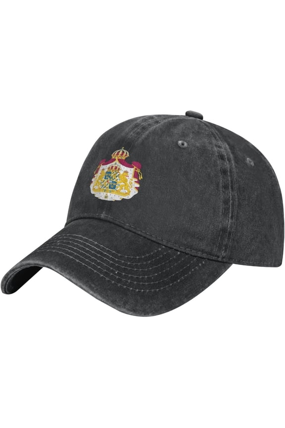 Coat of Arms of Swedish Unisex Cowboy Cap Baseball Hat Adjustable Denim Dad Hat