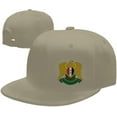 thumbnail image 1 of Coat of Arms of Syria Hat Fashion Trucker Hat Flat Brim Baseball Caps, 1 of 9
