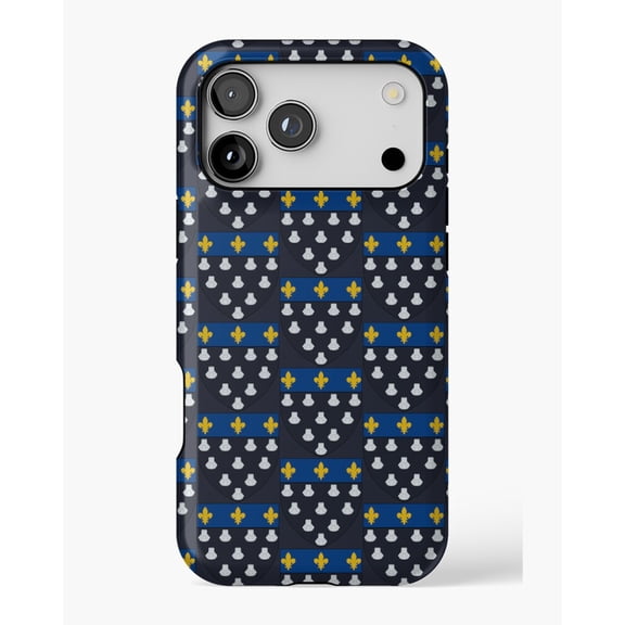 Coat of arms of Mont Saint Michel H1449 Premium Durable Case for iPhone 17 16 15 14 13 12 11 Pro Max – Unisex Style