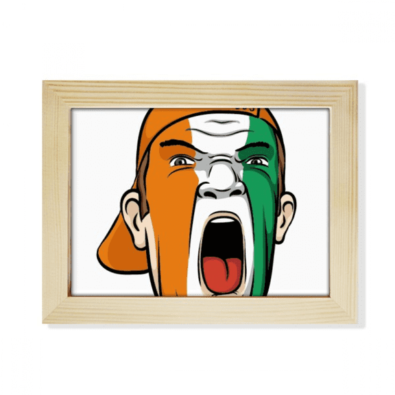 Coate d'Ivoire Facial Makeup Cap Desktop Photo Frame Picture Art Decoration Painting 6x8 inch