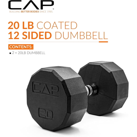 Coated Dumbbell Weight | Multiple Options Pairs & Sets