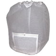 thumbnail image 1 of Coated Mesh Sport Utility Drawstring Sling Beach, Swim, Boat Bag White, 1 of 4