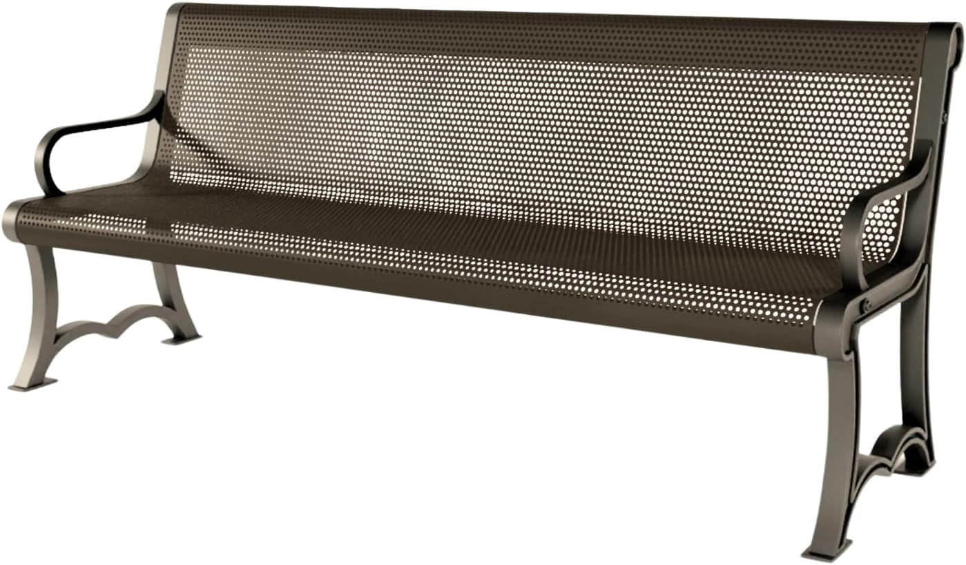 Coated Outdoor Furniture Heavy-Duty Outdoor Bench Thermoplastic Coated ...