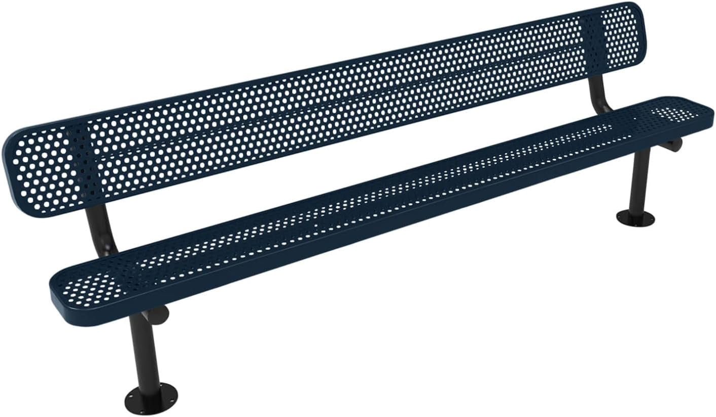 Coated Outdoor Furniture Heavy-Duty Outdoor Bench Thermoplastic Coated ...