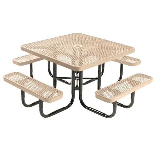 Coated Outdoor Furniture Heavy-Duty Portable Outdoor Kids Table with ...