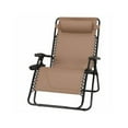 thumbnail image 1 of Coated Steel Frame Sunny Isles Zero Gravity Chair, Mocha - Extra Large, 1 of 1