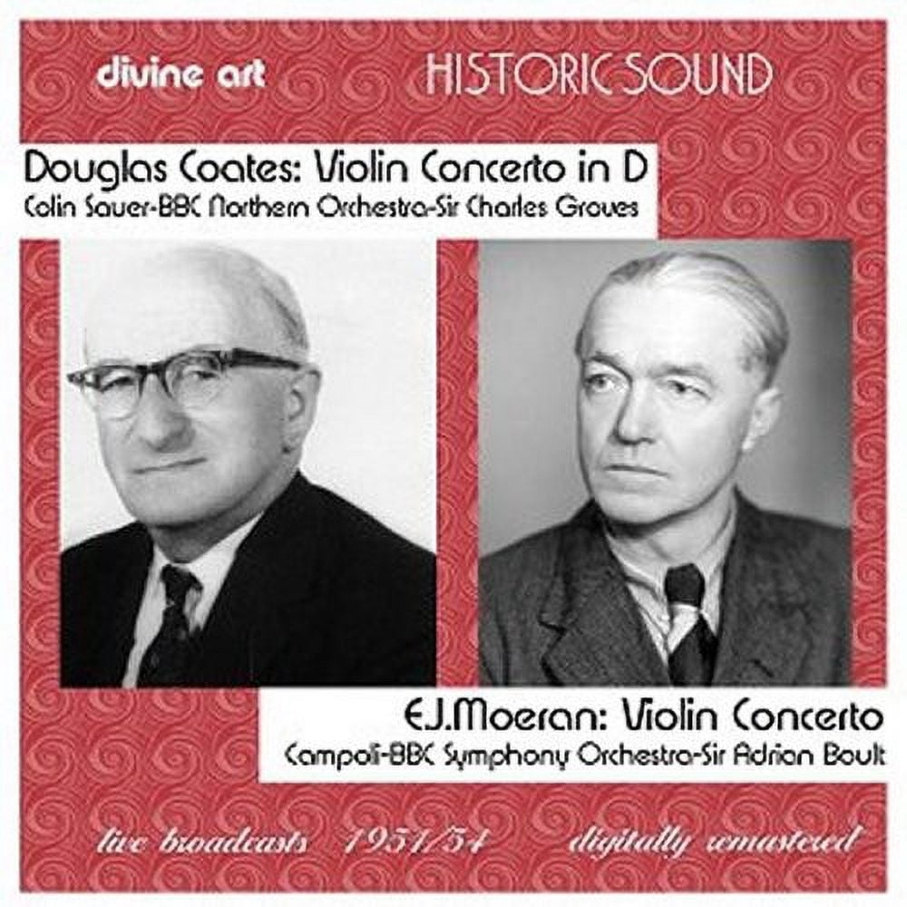 Coates / Campoli / BBC So / Boult - British Violin Concertos: Historic Performances - Music & Performance - CD