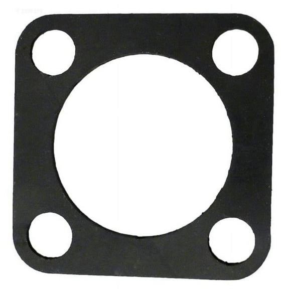 Coates Heater 44000250 4 Bolt EPDM Square Gasket, Black
