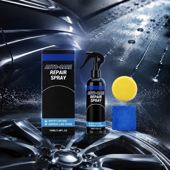 Coating Spray, Hydrophobic Stain & Scratch Protection, Multi-Use Long-Lasting Shield For Car & Home, 100ml, 1 Spray
