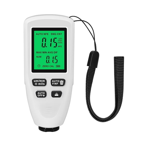 Coating Thickness Gauge 0-2000UM Car Measurer Portable Auto Paint Meter for Cars Vehicle ,Multifunctional