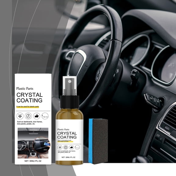 Coating for Car Parts Restorer Refurbish Agent with Sponge Automotive Exterior Interior Scratch Remover Ceramic Polish Long-Lasting Shine