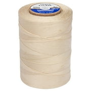 Coats & Clark 100% Cotton Sewing Thread, 1200 yd Size 50, Ecru