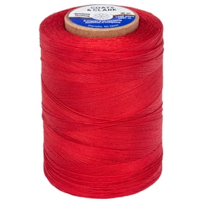 Coats & Clark 100% Cotton Sewing Thread, 1200 yd Size 50, Red
