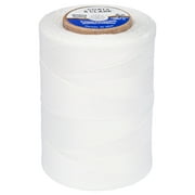 Coats & Clark 100% Cotton Sewing Thread, 1200 yd Size 50, Winter White