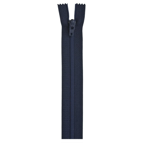 Coats & Clark 18" Polyester All Purpose Zipper, Navy