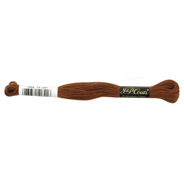 Coats & Clark 6Strand Embroidery Floss 8.75ydBrown