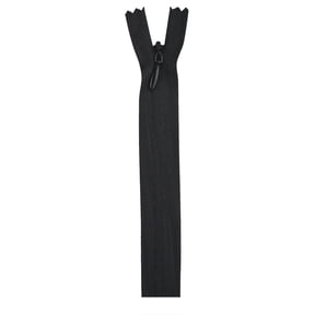 Coats & Clark 9" Polyester All Purpose Black Sewing Zipper, 1 Each
