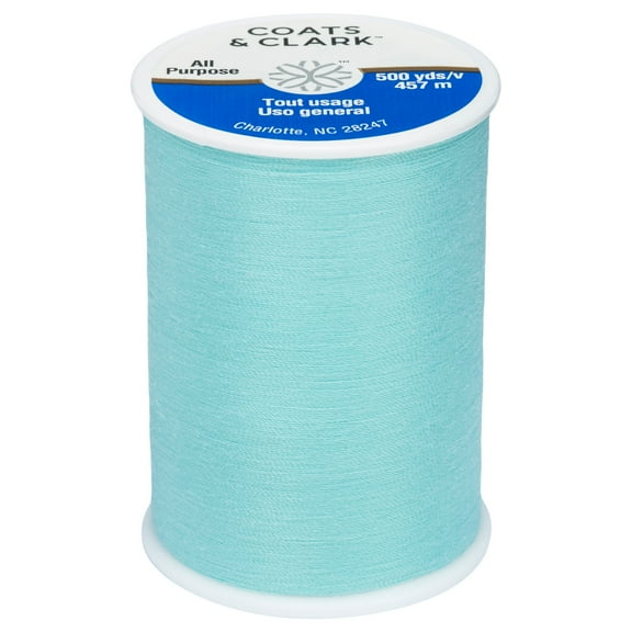 Coats & Clark All Purpose Aqueous Polyester Thread, 500 yards/457 meters