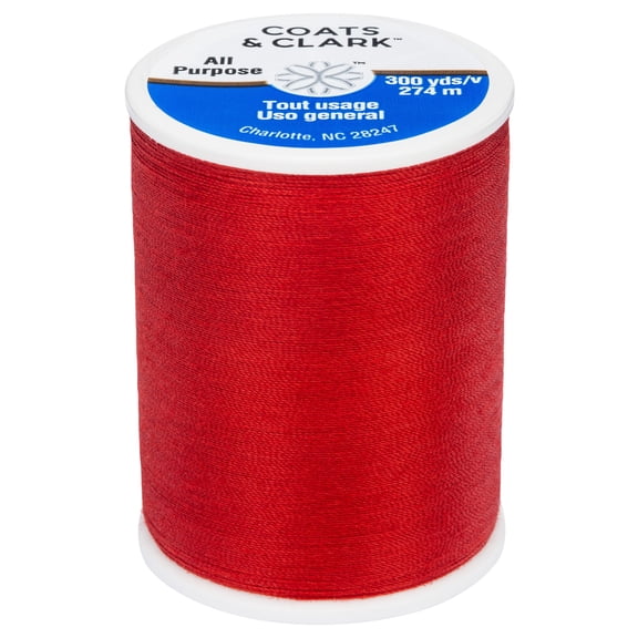 Coats & Clark All Purpose Brick Rust Thread, 300 Yards