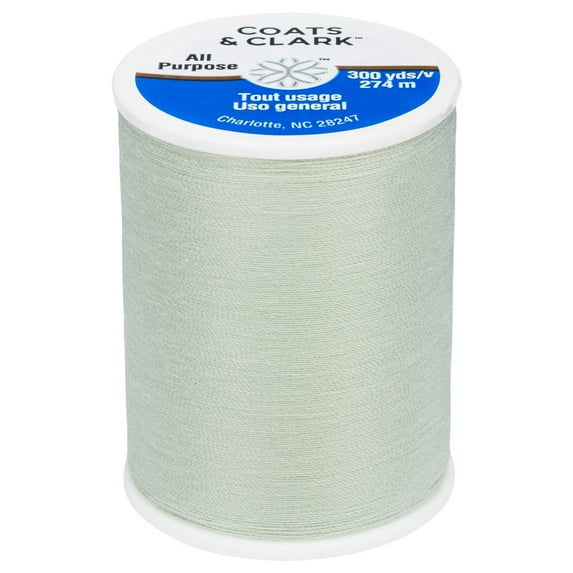 Coats & Clark All Purpose Celadon Polyester Thread, 300 Yards