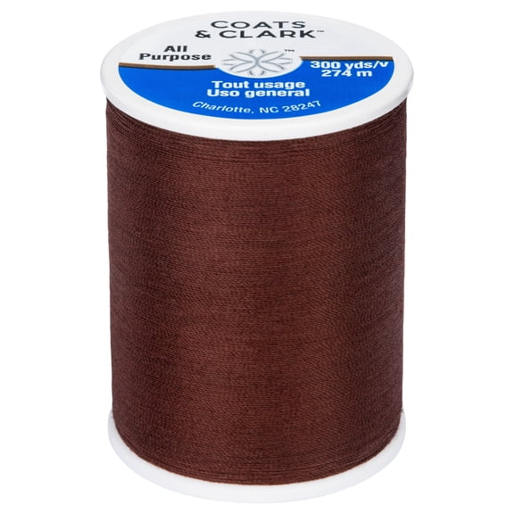 Coats & Clark All Purpose Cherry Mahogany Thread, 300 Yards