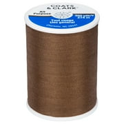 Coats & Clark All Purpose Espresso Polyester Thread, 300 Yards