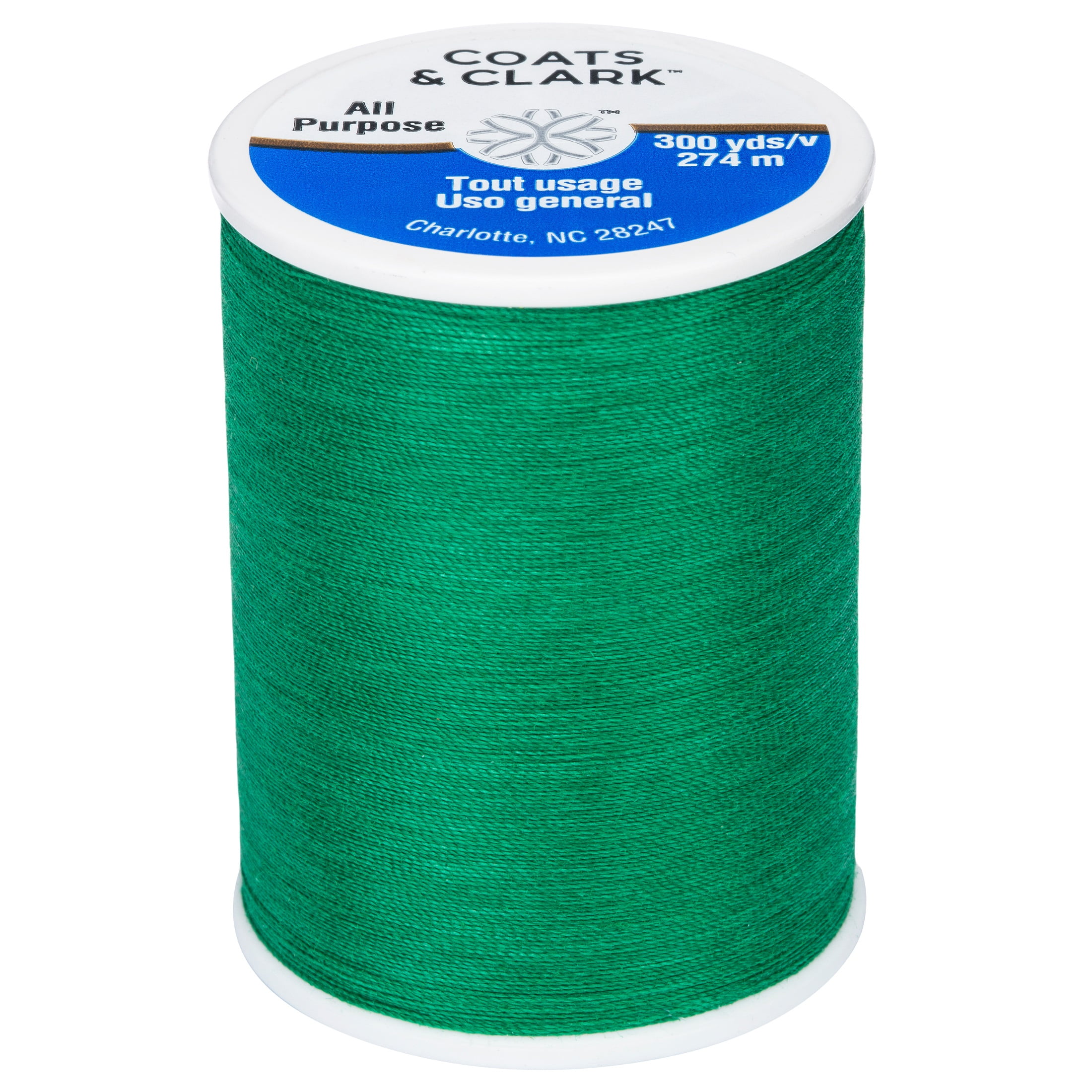 Coats & Clark All Purpose Kerry Green Thread, 300 Yards