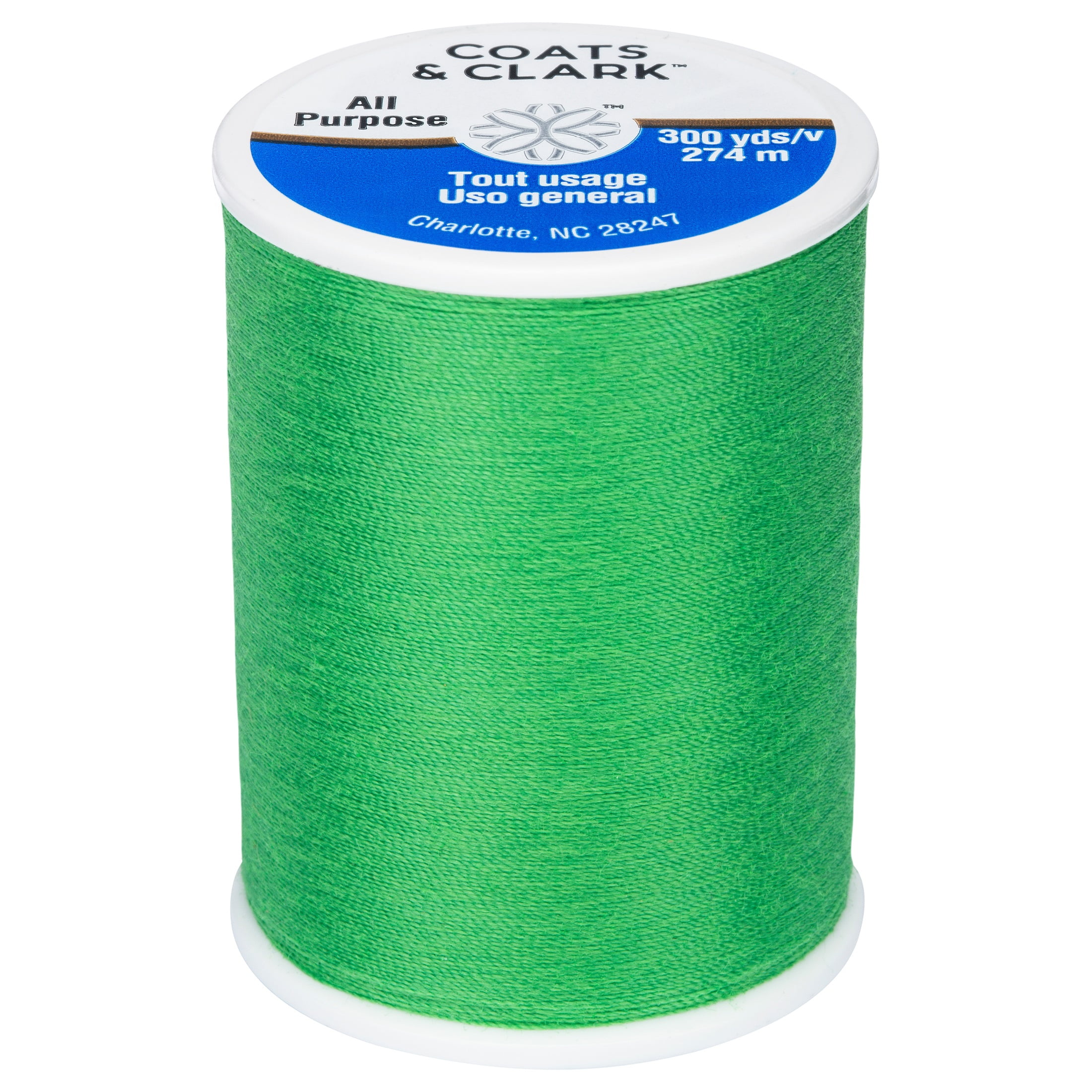 Coats & Clark All Purpose Leprechaun Polyester Thread, 300 Yards