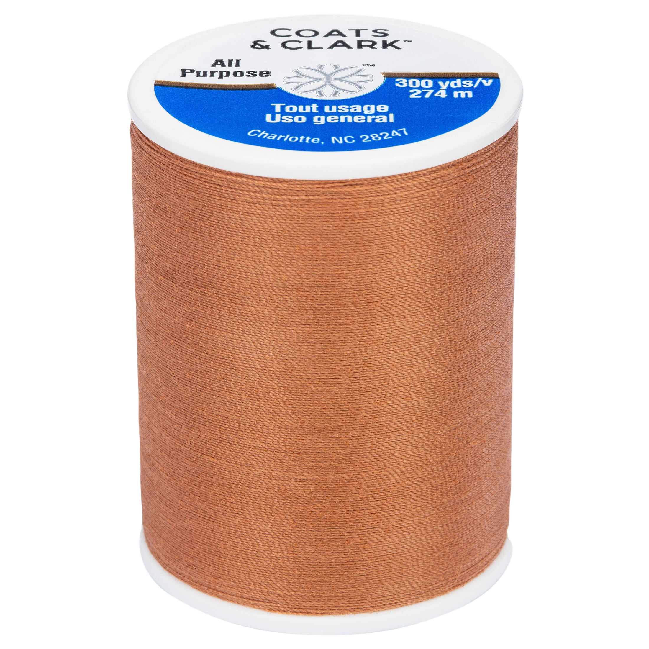 Maple Threads Coats & Clark All Purpose Maple Sugar Polyester Thread, 300 Yards ...