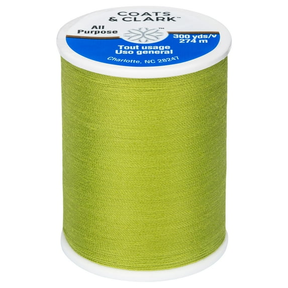 Coats & Clark All Purpose New Leaf Polyester Thread, 300 Yards
