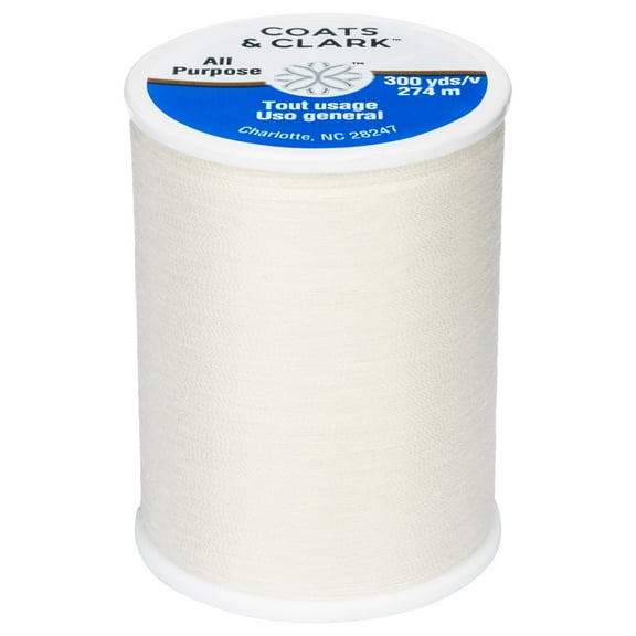 Coats & Clark All Purpose Pearl Polyester Thread, 300 Yards