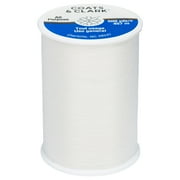 Coats & Clark All Purpose Winter White Polyester Thread, 500 yards/457 meters