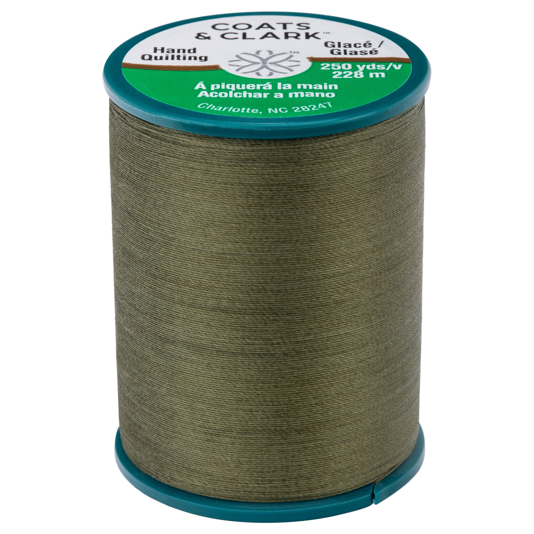 Coats & Clark Dual Duty Hand Quilting Slate Cotton/Polyester Thread, 250  Yards/ 228 Meters 