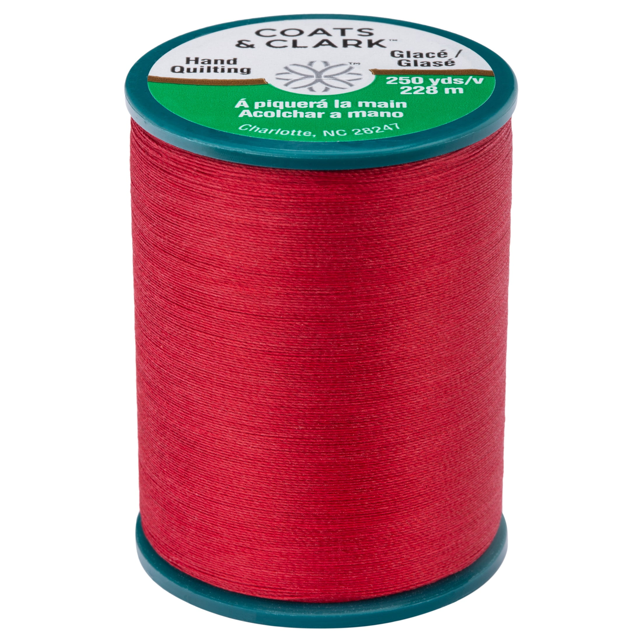 Coats & Clark Machine Embroidery Thread 600yd Red 2250 - 123Stitch