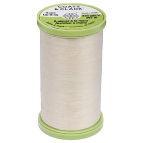 Coats & Clark Dual Duty Plus Quilting Thread, 325 Yards, Natural Color