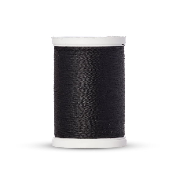 Coats & Clark Dual Duty XP® S910 All Purpose Tex 30 Medium Weight Polyester Wrapped Polyester Core Thread (250 Yards) For Hand Sewing & Machine Sewing, Black (900) - 1 Spool