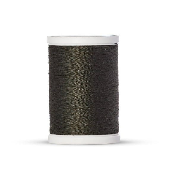 Coats & Clark Dual Duty XP® S910 All Purpose Tex 30 Medium Weight Polyester Wrapped Polyester Core Thread (250 Yards) For Hand Sewing & Machine Sewing, Dark Olive (6990) - 1 Spool