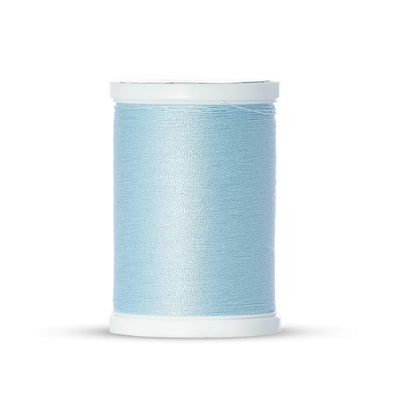 Coats & Clark Dual Duty XP® S910 All Purpose Tex 30 Medium Weight Polyester Wrapped Polyester Core Thread (250 Yards) For Hand Sewing & Machine Sewing, Light Blue (4720) - 1 Spool