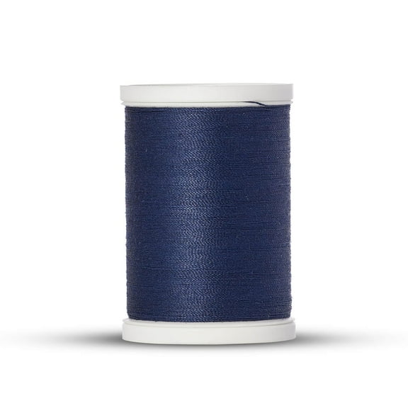 Coats & Clark Dual Duty XP® S910 All Purpose Tex 30 Medium Weight Polyester Wrapped Polyester Core Thread (250 Yards) For Hand Sewing & Machine Sewing, Navy Blue (4880) - 1 Spool